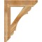 Ekena Millwork Olympic Slat Rough Sawn Bracket, Western Red Cedar, 6"W x 32"D x 40"H BKT06X32X40OLY06RWR - alternate 4